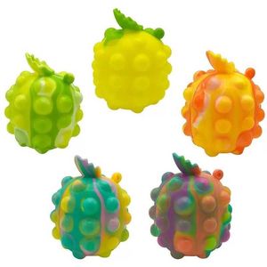 Simple Dimple 3D Fidget Toys Bubble Vent Ball Pop Its pineapple Decompression Sensory Toy Squeeze Balls Gifts