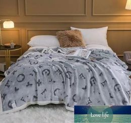 Manta de lana de corte Simple de doble cara, funda de sofá de franela de lana Coral de terciopelo, manta individual doble para dormitorio