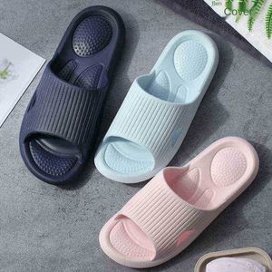 Eenvoudige familie slippers huis koppels massage comfort cool torens hotel badkamer flipflop mannen slippers douchebuis slippers j220716