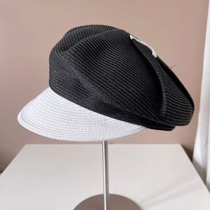 Mode simple petite parfumée spaper garçon chapeau japonais protection solaire de soleil visiteur hremptable paille de la rue femme 240429