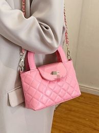 Sac à main simple sac à main sac pour femmes coréense de mode coréenne Sac de messager de petits sacs carrés