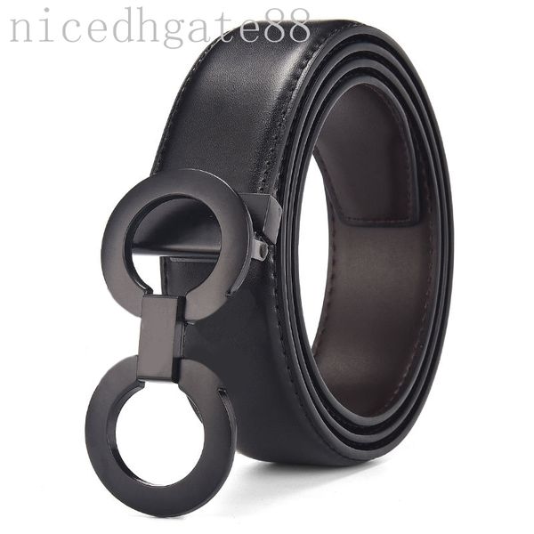 Ceintures en cuir simples pour femmes designer rétro cintura plaqué or argent ceinture de mode décontractée classique femme hommes designer ceinture couleur unie formelle GA04 I4