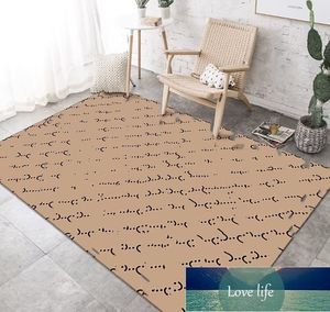Eenvoudige woonkamer modemerk tapijt luxe slaapkamer bedbedje gehele niet-slip absorberende slijtvaste kristallen fluwelen tapijten