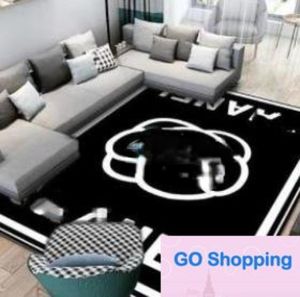 Alfombra de lujo Simple para sala de estar, alfombra antideslizante con absorción de impacto, antideslizante, venta al por mayor