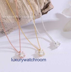 Eenvoudige luxe Tiffenny Brand hanger ketting t Jia di Boutique sieraden Valentijnsdag cadeau