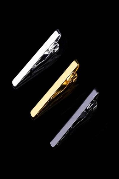 Clip à cravate en or argenté en métal simple pour hommes Clip de ferraille de mariage de mariage Gentleman Tie Bar Clasp Practical Tie Pin pour hommes bijoux GIF3508412