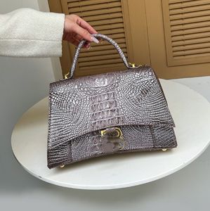 Simple nouvelle mode haut sens motif Crocodile petit sac carré tout-Match sac femmes sacs à bandoulière