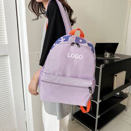 Eenvoudige nieuwe trend schooltas in Mori-stijl Mooie rugzakken voor het openingsseizoen van de middelbare school Junior High School
