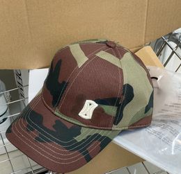 Eenvoudige outdoor Russische camouflage honkbal pet heren tactische cp cap ontwerp alfabet cap groothandel