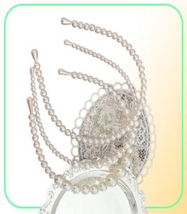 Simple perle cheveux cerceau bandeau élégant épingle à cheveux bandeau décoration tressé cheveux ornements fête cadeau 2337878