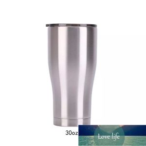 Gobelet Simple en acier inoxydable avec couvercle, 30, 20, 12 Oz, flacon sous vide à Double paroi, tasse de bière isolée, Thermos pour boire du café