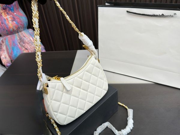 Bolsa cuadrado pequeño de rayas simple Bolsa de axila de diseñador coreano para mujeres Bagas de hombro de damas baratas