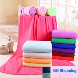 Simple Towel Multiple Color Supersoft Microfiber Beach Microfibre Bath Towel 140*70cm Sports Towel Gym Fast Drying Cloth Extra Large
