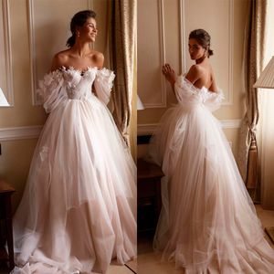 Robe De Mariée Simple Organza Sans Bretelles Sans Manches Applique Etage Longueur Robe De Mariée En Dentelle Sur Mesure Perle Vestidos De Novia Image Réelle