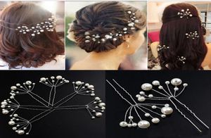 Simuleer parelparpins Hairstyles Wedding Bridal Hair Pins Hair Sieraden Accessoires Haarwear Girls Haarclips voor vrouwen8199176