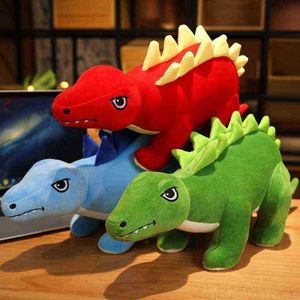 Gesimuleerd 305080cm geweldige stegosaurus pluche speelgoed mooie dinosaurus poppen kussen gevuld zacht voor ldren boys verjaardagdecor cadeaus j220729