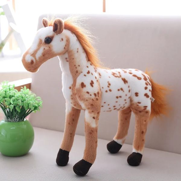 Tamaño de caballo simulado, soporte creativo, sudor, sangre, tamaño de caballo, artículos para el hogar, juguete de peluche