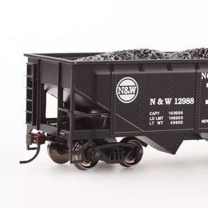 Train voiture simulé roue en métal 40 pieds quatre déchargement trémie de charbon modèle haut de gamme HO1: échelle 87