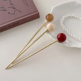 Sticks à cheveux perles simulées bâtonnets de cheveux pour femmes filles épingles de coiffure se coiffure accessoires de cheveux de mariage bijoux de cheveux