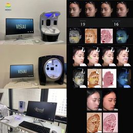 Simuleert huidveroudering CT Machine zesde generatie Visia Skin Detector Intelligente analysator voor schoonheidssalon