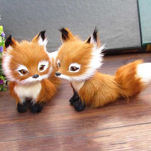 Simulatie Animal Foxes Owl Gevulde pluche speelgoedpopfotografie voor kinderen kinderen verjaardagscadeau