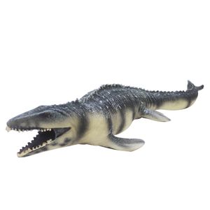 Simulación Gran Mosasaurus Juguete Suave Pvc Figura de Acción Pintado A Mano Modelo Animal Dinosaurio Juguetes Para Niños Regalo C19041501