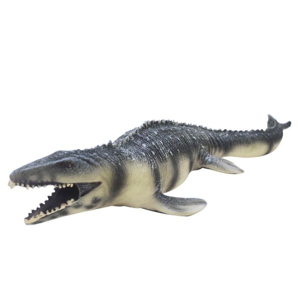 Simulation Big Mosasaurus Toy Soft Pvc Action Figure Modèle Animal peint à la main Toys pour enfants Gift C19041501