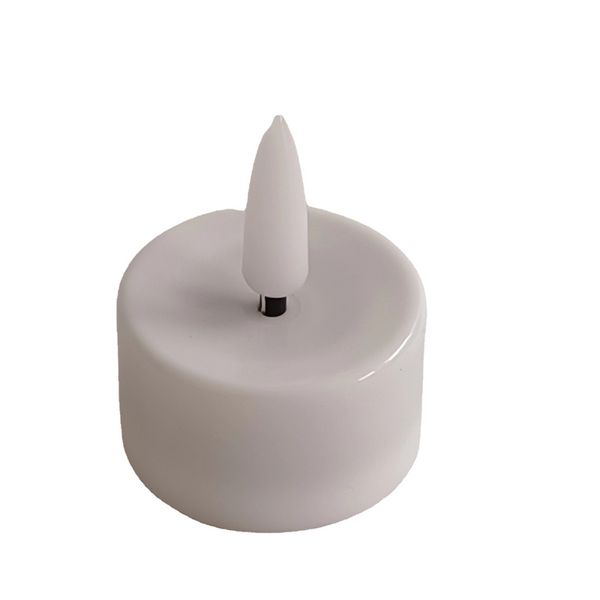 24 piezas por paquete Velas de simulación Luces electrónicas Candelabros Luces LED para el día de San Valentín Luces LED para dormitorio Decoración ambiental Decoración navideña Iglesia