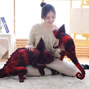 Simulatie Chameleon Lizard Doll Plush Toy Funny Pillow Creative Trick Men and Women's Birthday Gifts