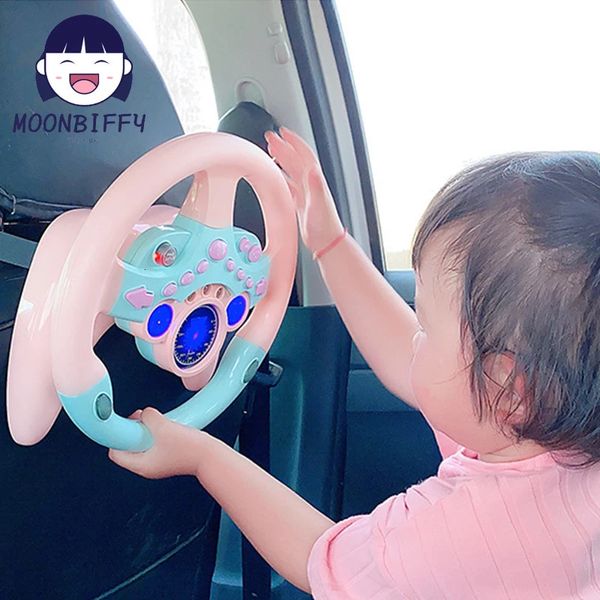 Simulación Conductor de coches Juguetes Juguete Juguetes Interactivos para niños Niños con sonido Ligero Musical Copilot Regalo 231227