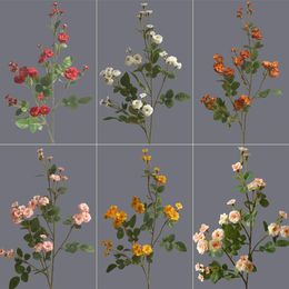 Simulationsblume künstliche pastorale Rose moderne Wohnzimmerdekorationen nordisches Blumenarrangement gefälschte Blumen