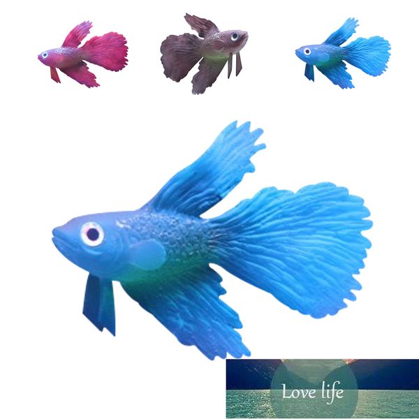 Simulación Goldfish Decoraciones de acuario para pecera Rojo / Azul / Gris Ventas al por mayor Precio de fábrica Diseño experto Calidad Último estilo Estado original