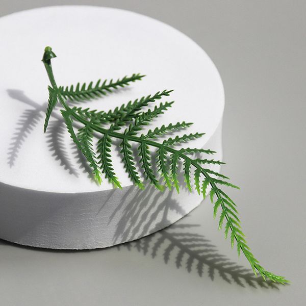 Simulation d'herbe persane verte en plastique, plantes aquatiques, matériel de mur de fleurs, plante artificielle de mariage, accessoires de pelouse