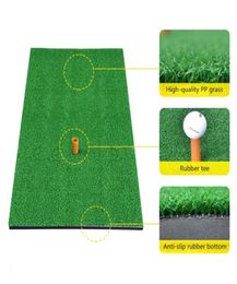 Simulation Lawn Golf Mat Residential Indoor Practice Frapper Training Simulator Tee Holder Accessoires AIDS7946372