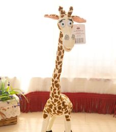Simulation Madagascar girafe jouets en peluche debout forêt animaux modèles exquis mignon Expression literie coussin enfants oreiller 2201694274
