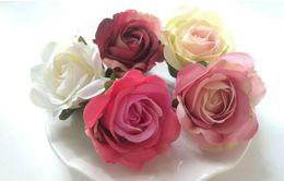 Simulatie krans ontwerpmateriaal mini mini rose pols bloem kunstbloem imitatie handgemaakte bloem hoofd w174