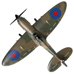 Simulateurs Arrivée Volantex Télécommande 2 4G 4 canaux 761 12 Spitfire RC Warbird Mini Plan RTF 221122