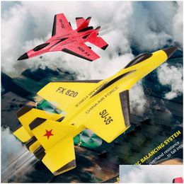 Simuladores F16 SU35 Avión RC EPP Flider Flying Flyer Fight Fight Aircraft 2.4G Avión de control remoto eléctrico Phantom Fighter Dhoof