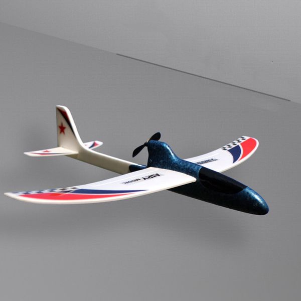 Simulateurs Cadeau Condensateur EPP Mousse Rationaliser Éducatif Drôle DIY Planeur Enfants Main Lancer Ornement Avion Jouet Électrique Modèle 221122