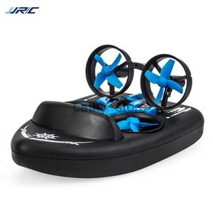 Simulateurs JJRC H36F RC Mini Drone Altitude Hold Mode sans tête 3 en 1 Sea Land Air Flight 2.4G 6-Axis Quadcopter Boat Toys Helicopter x0831