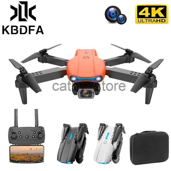Simulateurs KBDFA E99 K3 PRO Mini Drone 4K HD caméra WIFI FPV évitement d'obstacles pliable professionnel RC Dron Quadcopter hélicoptère jouet cadeau x0831