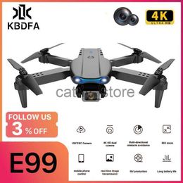 Simulateurs KBDFA E99 K3 Pro RC Drone 4K HD Caméra WIFI FPV Évitement d'obstacle Pliable Professionnel Dron Quadcopter Hélicoptère Jouets Cadeau x0831