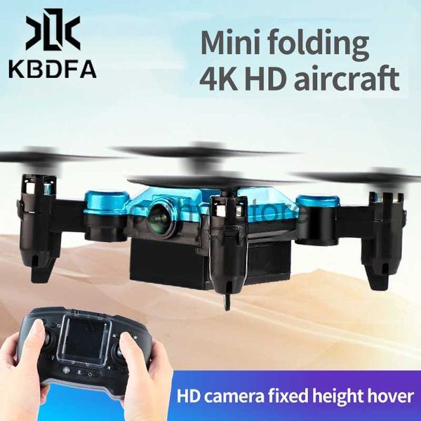 Simulatori KBDFA K04 Mini Drone Rc 4K HD Fotocamera Fotografia aerea professionale Pro Pieghevole Quadcopter Acrobatico RC Aereo Giocattolo Regalo x0831