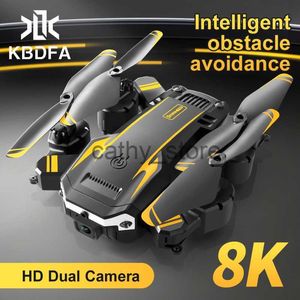 Simulators KBDFA New G6 Aerial Drone 8K HD Camera GPS Obstacle Avoidance MINI RC Helicopter FPV WIFI Professional Foldable Quadcopter Toys x0831