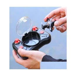 Simulateurs LK Télécommande Mini Altitude Hold HD Caméra Drone Wifi FPV Avion Une Clé Retour Uav 360 ﾰ Kid Cadeaux D'anniversaire De Noël 23 DH1Xj