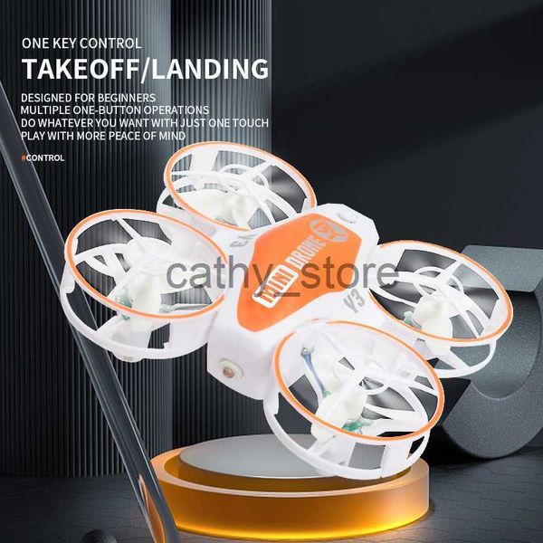 Simulateurs Mini RC Drone Jouet Enfants 2.4G Télécommande Hélicoptère Quadcopter UFO Atterrissage Obstacle Évitement Avion pour Enfants Garçons Cadeau x0831