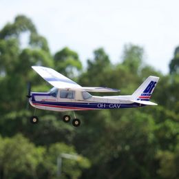 Simuladores MinimalRC Blue Cessna152 360mm Wingspan 3 Channel Trainer Avión RC de ala fija Juguetes al aire libre para niños Regalos para niños 230131