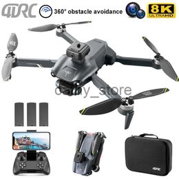 Simulateurs Nouveau drone 4DRC 8K Quadcopter professionnel WiFi FPV Drones avec caméra HD 4K Évitement d'obstacles sans balais RC Hélicoptère Dron Jouets x0831