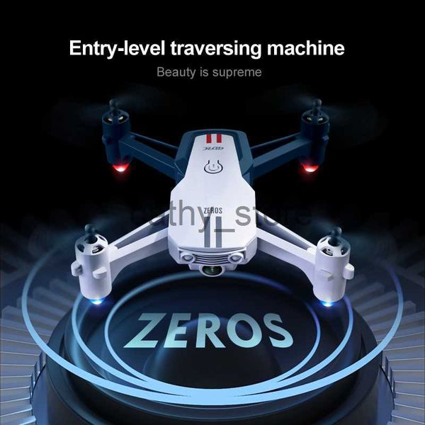 Simulateurs V15 High Speed Crossing Mini FPV Drone 4K Photographie aérienne Quadcopter pliant avec double caméra RC Hélicoptères Jouet Retour gratuit x0831