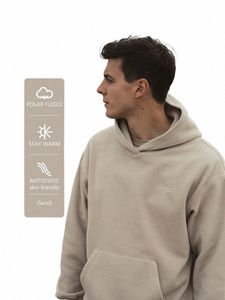 Simwood 2024 Printemps Hiver Nouveau surdimensionné confortable polaire sweat à capuche pour homme chaud logo broderie sweat-shirts de haute qualité P3DR #